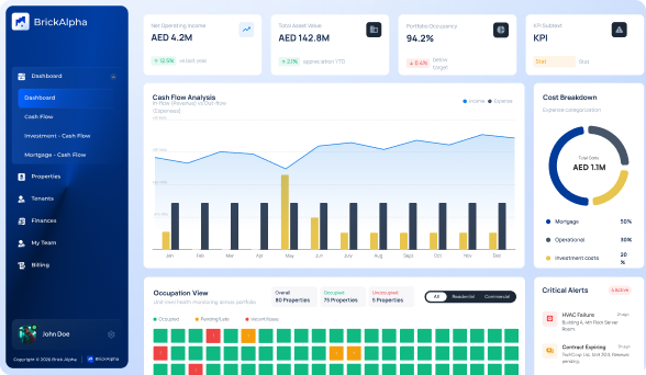 BrickAlpha Dashboard