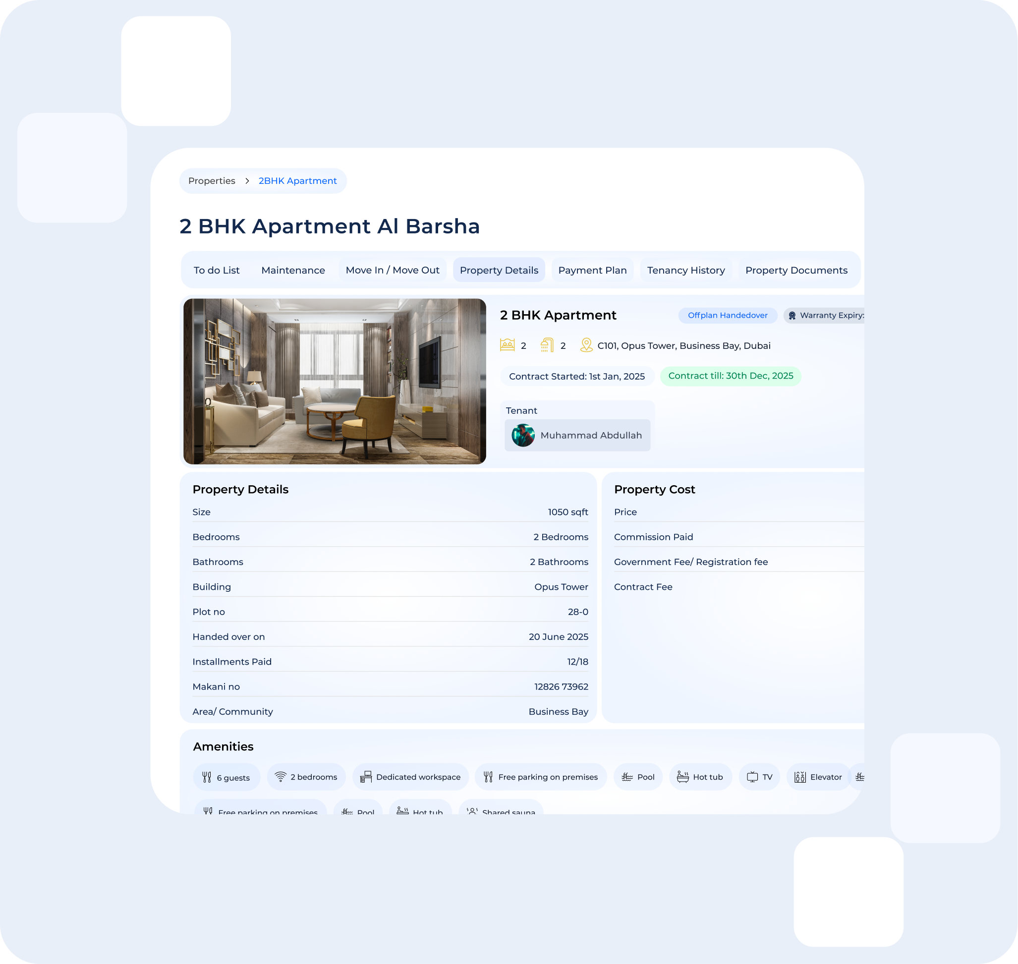 Property Management Operations
